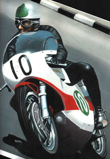 Bill Ivy by Jim Blanchard, JB Sporting illustrations